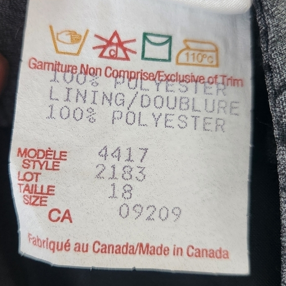 CLEO gray skirt Size 18 - Picture 2 of 7